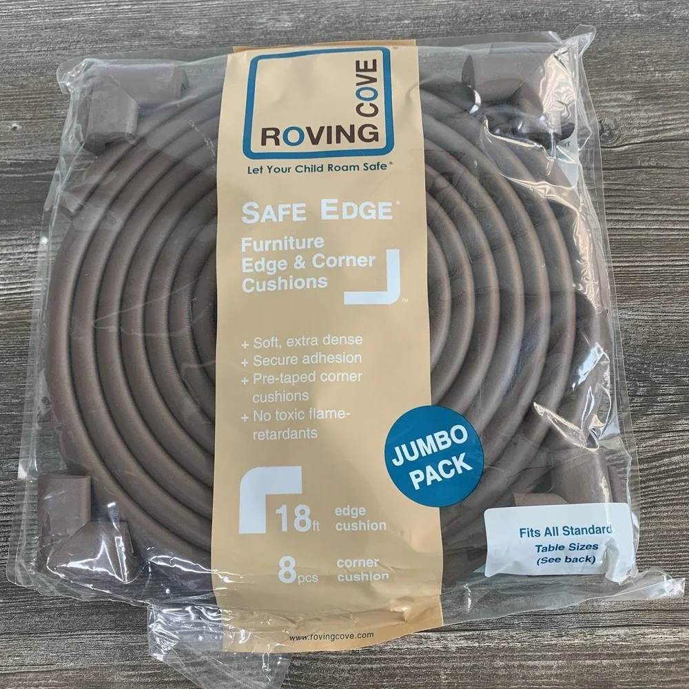 Roving Cove Safe Edge Furniture Edge & Corner Cushions‎ Jumbo Pack Babyproof XL